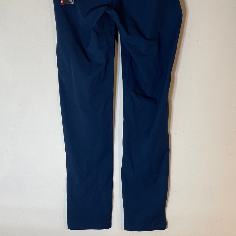 Under Armour Women's Straight Leg Pants - Navy Blue - Picture 9 of 9